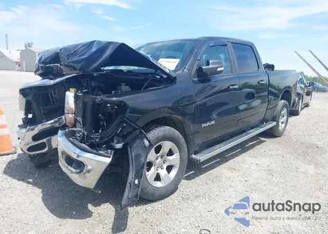 2019 Ram 1500 Big Horn/Lone Star 4X4 6'4 Box from USA, damaged, VIN 1C6SRFMT0KN698483